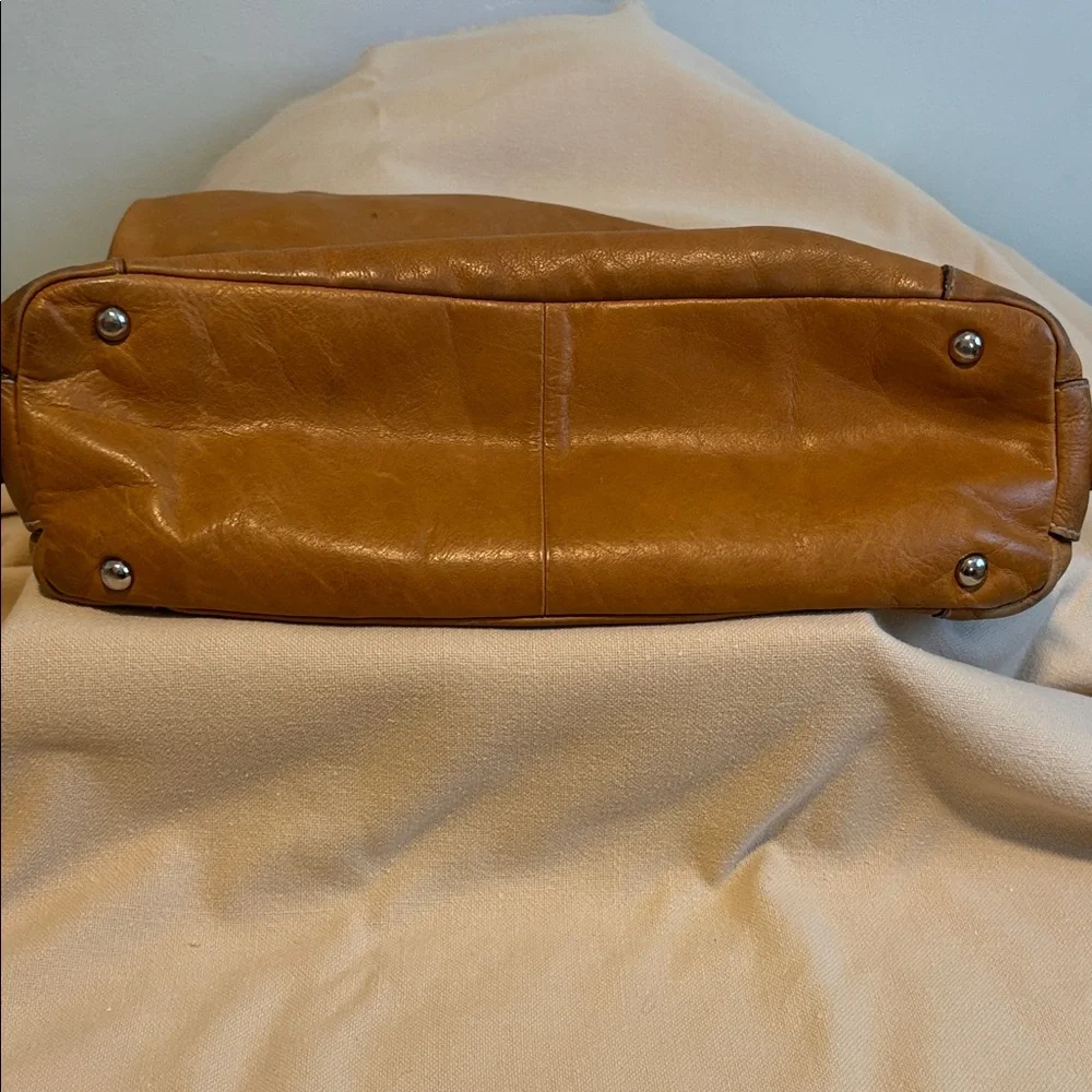 Fossil Tan Leather Hobo Bag - Picture 8 of 8